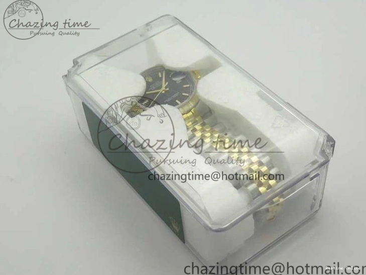 0413 DateJust 36 SS YG 126233 ARF 1:1 Best Edition Black Dial Stick Markers on SS YG Jubilee Bracelet SH ModernLook 3432